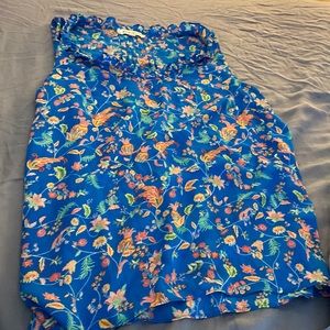 Rose and olive size large tank top